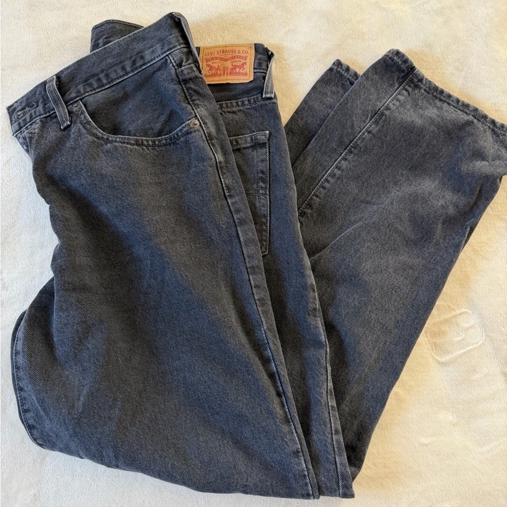 Levi's Women's Relaxed Black Denim Jeans